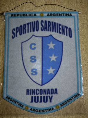 BANDERIN SPORTIVO SARMIENTO RINCONADA JUJUY