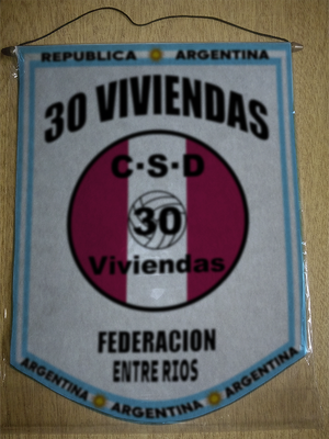 BANDERIN 30 VIVIENDAS FEDERACION ENTRE RIOS