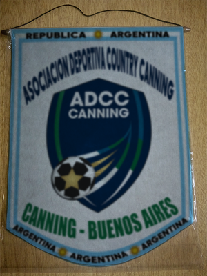 BANDERIN ASOCIACION DEPORTIVA COUNTRY CANNING