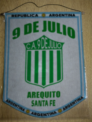 BANDERIN 9 DE JULIO AREQUITO