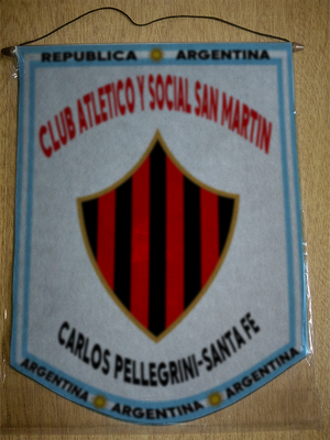 BANDERIN SAN MARTIN PELLEGRINI SANTA FE