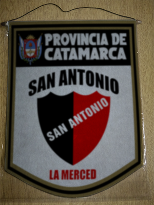 BANDERIN 40 CM DORADO SAN ANTONIO LA MERCED