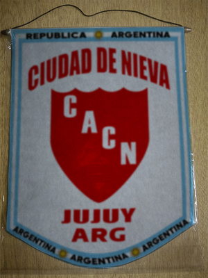 BANDERIN CLUB CIUDAD NIEVA JUJUY