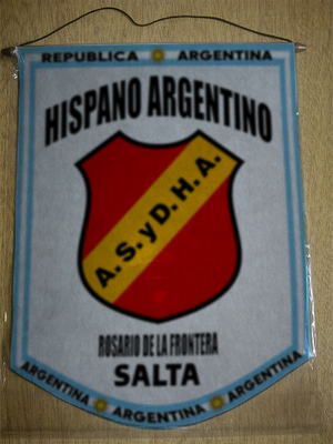 BANDERIN HISPANO ARGENTINO ROSARIO FRONTERA SALTA