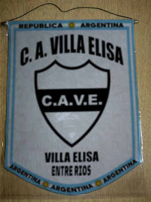 BANDERIN CLUB VILLA ELISA ENTRE RIOS