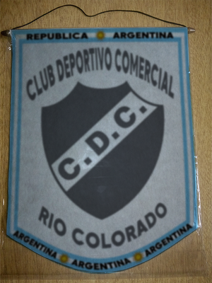 BANDERIN CLUB DEPORTIVO COMERCIAL RIO COLORADO