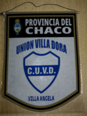 BANDERIN 40CM DORADO UNION VILLA DORA CHACO