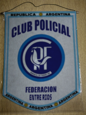 BANDERIN CLUB POLICIAL FEDERACION ENTRE RIOS