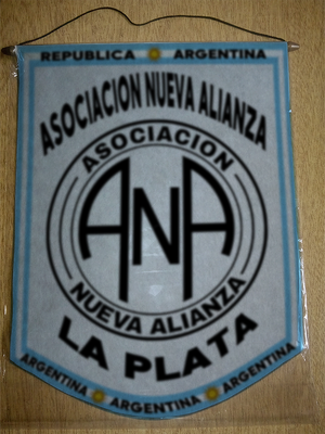 BANDERIN ASOCIACIÓN NUEVA ALIANZA (LA PLATA)