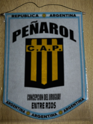 BANDERIN PEÑAROL CONCEPCION DEL URUGUAY