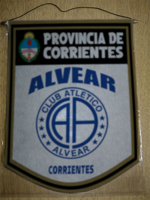 BANDERIN 40CM DORADO ALVEAR CORRIENTES