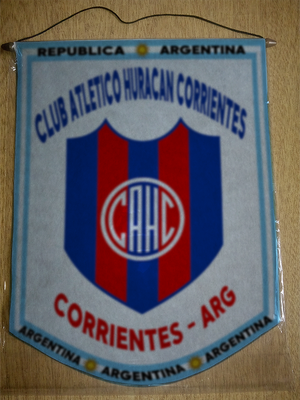 BANDERIN HURACAN CORRIENTES