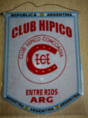 BANDERIN CLUB HIPICO CONCORDIA