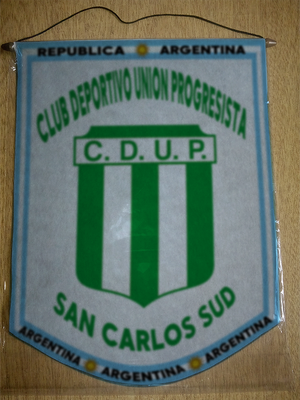 BANDERIN UNION PROGRESISTA SAN CARLOS SUD