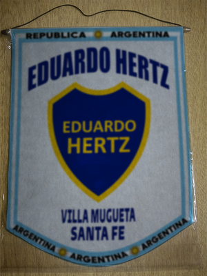 BANDERIN EDUARDO HERTZ SANTA FE