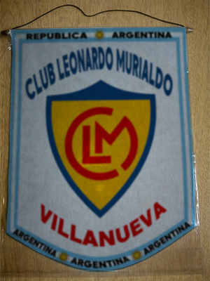 BANDERIN CLUB LEONARDO MURIALDO VILLANUEVA