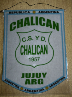BANDERIN CLUB CHALICAN JUJUY