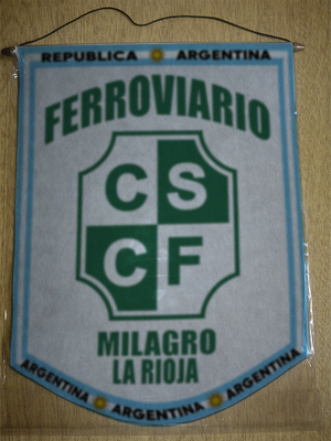 BANDERIN FERROVIARIO MILAGRO