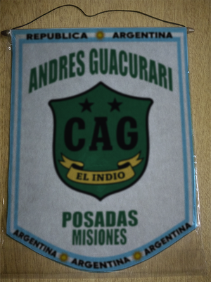 BANDERIN ANDRES GUACURARI GARUPA