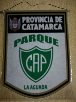 BANDERIN 40 CM DORADO PARQUE LA AGUADA