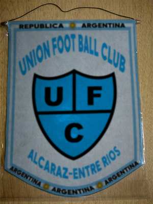 BANDERIN UNION FBC ALCARAZ ENTRE RIOS