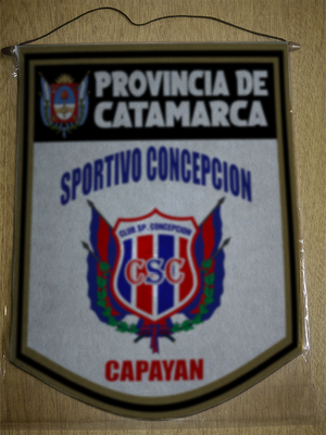 BANDERIN 40 CM DORADO SPORTIVO CONCEPCION CAPAYAN