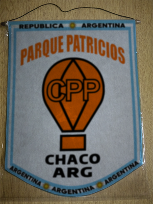 BANDERIN CLUB PARQUE PATRICIOS CHACO