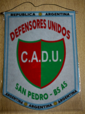 BANDERIN DEFENSORES UNIDOS SAN PEDRO