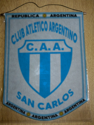 BANDERIN ARGENTINO DE SAN CARLOS