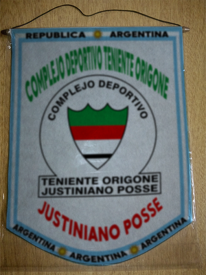BANDERIN TENIENTE ORIGONE JUSTINIANO POSSE