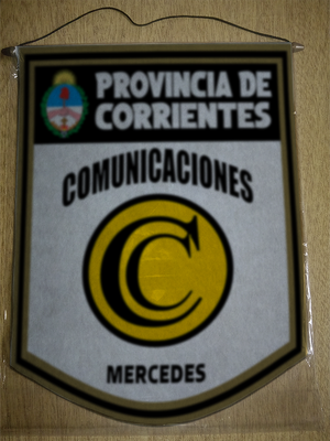 BANDERIN 40CM DORADO COMUNICACIONES MERCEDES