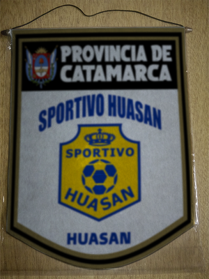 BANDERIN 40 CM DORADO SPORTIVO HUASAN