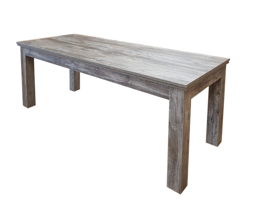 " Berno" der Bärenstarke aus Echtholz, trägt nicht umsonst seinen Namen, dieser Echtholztisch steht auf starken Beinen, die antike Holzauswahl verleiht ihm seine urige Gestalt. 