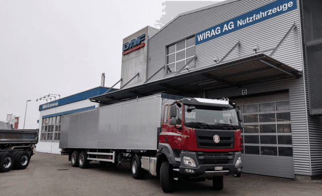 Tatra Phoenix Sattelschlepper Verkauf durch WIRAG AG