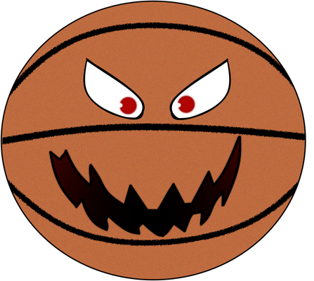 basket-ball - sport - loisirs - smiley émoticône émoji cartoon clipart illustration - artémotic