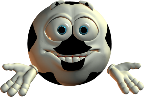 football - sport - loisirs - smiley émoticône émoji cartoon clipart illustration - artémotic