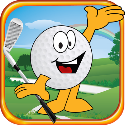 golf - sport - loisirs - smiley émoticône émoji cartoon clipart illustration - artémotic