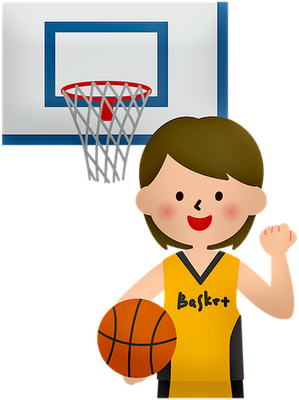 basket-ball - sport - loisirs - smiley émoticône émoji cartoon clipart illustration - artémotic