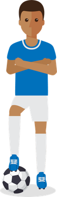 football - sport - loisirs - smiley émoticône émoji cartoon clipart illustration - artémotic