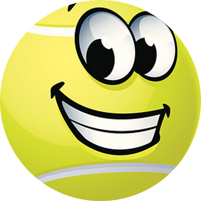 tennis - sport - loisirs - smiley émoticône émoji cartoon clipart illustration - artémotic