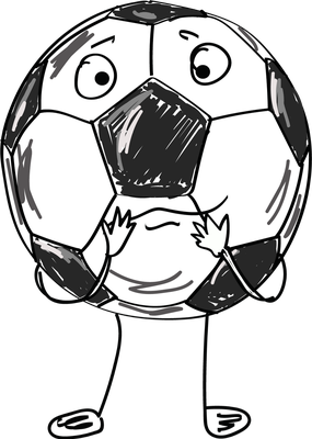 football - sport - loisirs - smiley émoticône émoji cartoon clipart illustration - artémotic