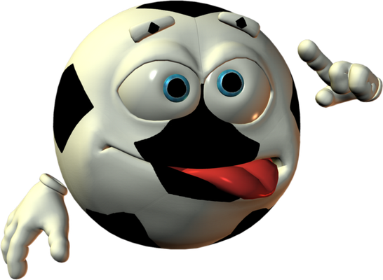 football - sport - loisirs - smiley émoticône émoji cartoon clipart illustration - artémotic