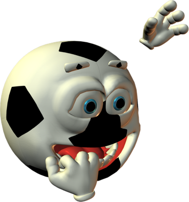 football - sport - loisirs - smiley émoticône émoji cartoon clipart illustration - artémotic