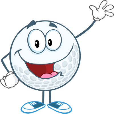 golf - sport - loisirs - smiley émoticône émoji cartoon clipart illustration - artémotic