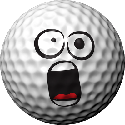 golf - sport - loisirs - smiley émoticône émoji cartoon clipart illustration - artémotic