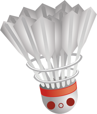 badminton - sport - loisirs - smiley émoticône émoji cartoon clipart illustration - artémotic