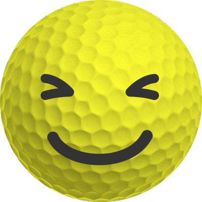 golf - sport - loisirs - smiley émoticône émoji cartoon clipart illustration - artémotic