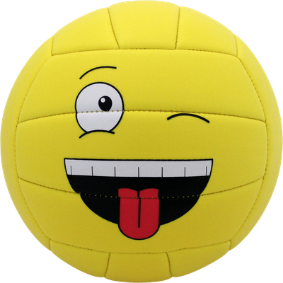 volley-ball - sport - loisirs - smiley émoticône émoji cartoon clipart illustration - artémotic