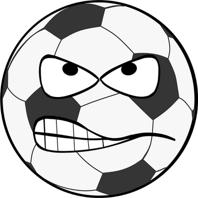 football - sport - loisirs - smiley émoticône émoji cartoon clipart illustration - artémotic
