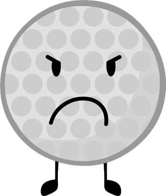 golf - sport - loisirs - smiley émoticône émoji cartoon clipart illustration - artémotic